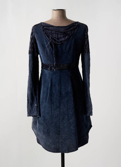 Robe mi-longue bleu DANIELA DALLAVALLE pour femme