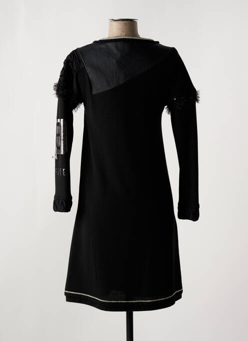 Robe mi-longue noir ELISA CAVALETTI pour femme