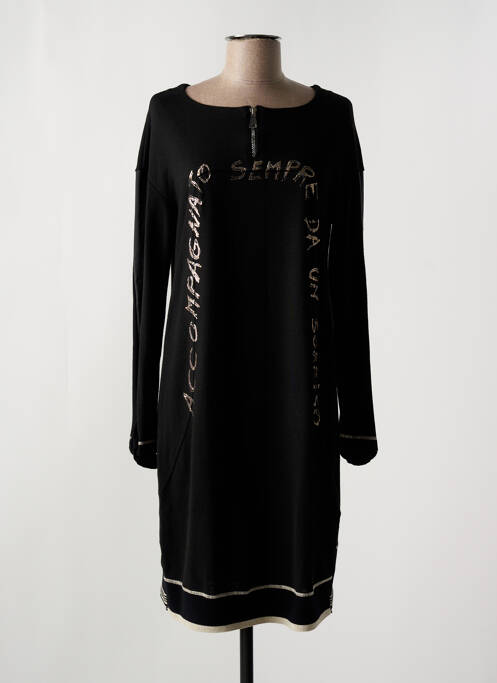 Robe mi-longue noir ELISA CAVALETTI pour femme