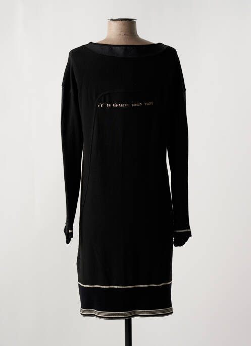 Robe mi-longue noir ELISA CAVALETTI pour femme