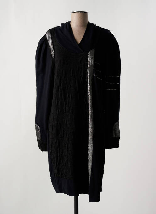 Robe mi-longue noir ELISA CAVALETTI pour femme