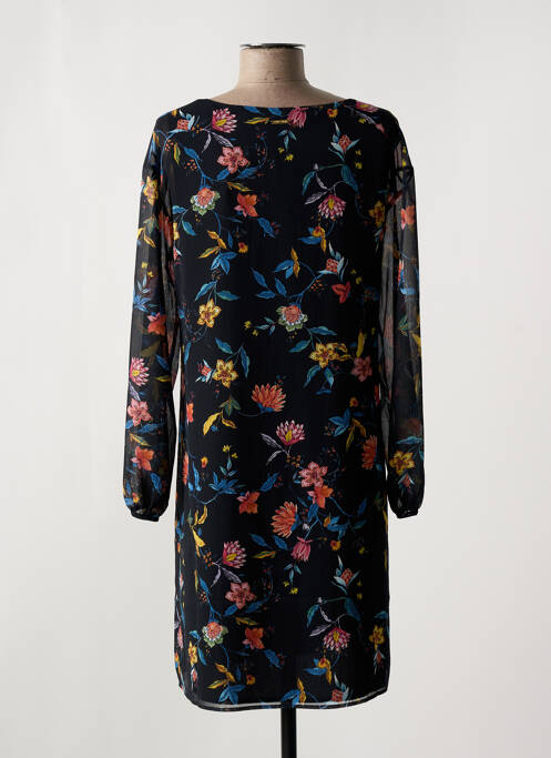 Robe mi-longue noir ONE STEP pour femme