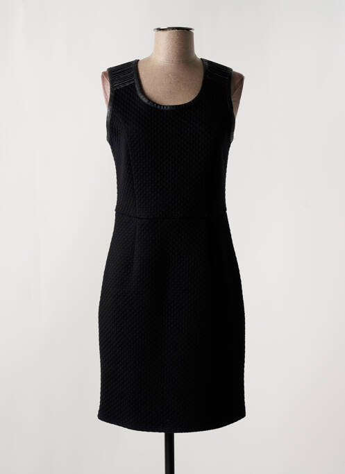 Robe mi-longue noir ONE STEP pour femme