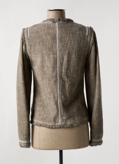 Veste chic gris LAUREN VIDAL pour femme