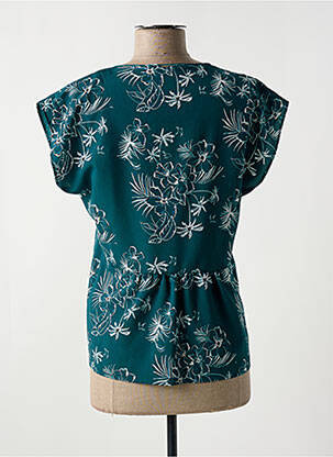 Blouse manches courtes manches courtes vert IKKS femme