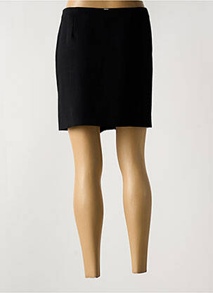 Jupe courte coupe droite noir IKKS femme