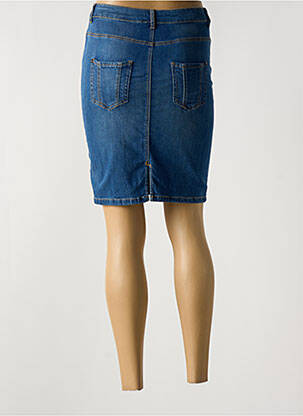 Jupe courte poches bleu ONE STEP femme