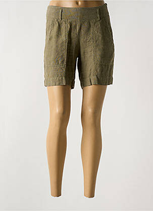 Short taille à pinces taille normale vert ONE STEP femme