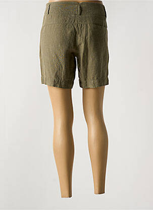 Short taille à pinces taille normale vert ONE STEP femme