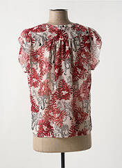 Blouse rouge IKKS pour femme seconde vue