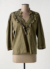 Blouse vert IKKS pour femme seconde vue