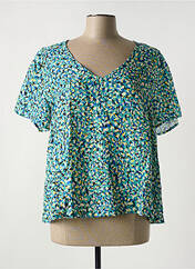 Blouse vert ONE STEP pour femme seconde vue