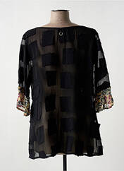 Top noir SAVE THE QUEEN pour femme seconde vue