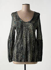 T-shirt vert ONE STEP pour femme seconde vue