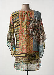 Tunique manches longues orange SAVE THE QUEEN pour femme seconde vue