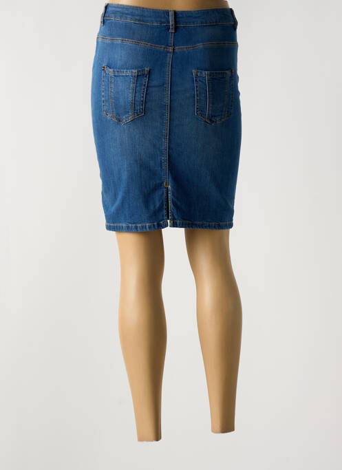 Jupe courte poches bleu ONE STEP femme
