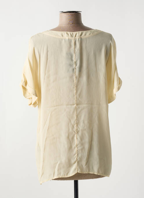 Blouse jaune LAUREN VIDAL pour femme