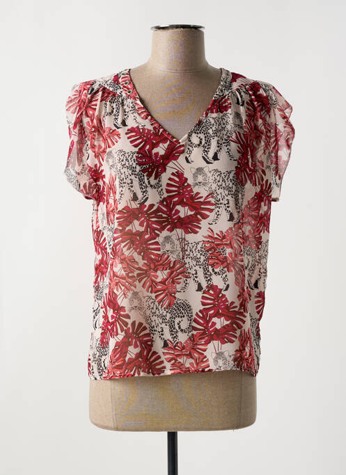 Blouse rouge IKKS pour femme