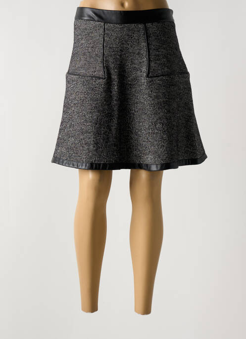 Jupe courte gris LAUREN VIDAL pour femme