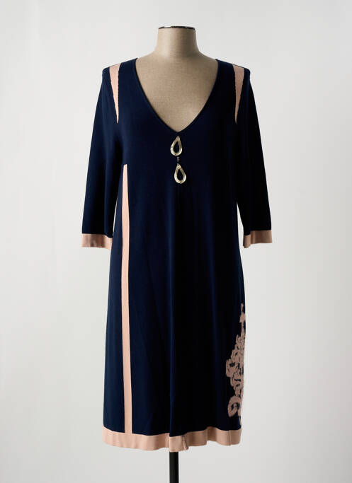Robe mi-longue bleu ELISA CAVALETTI pour femme