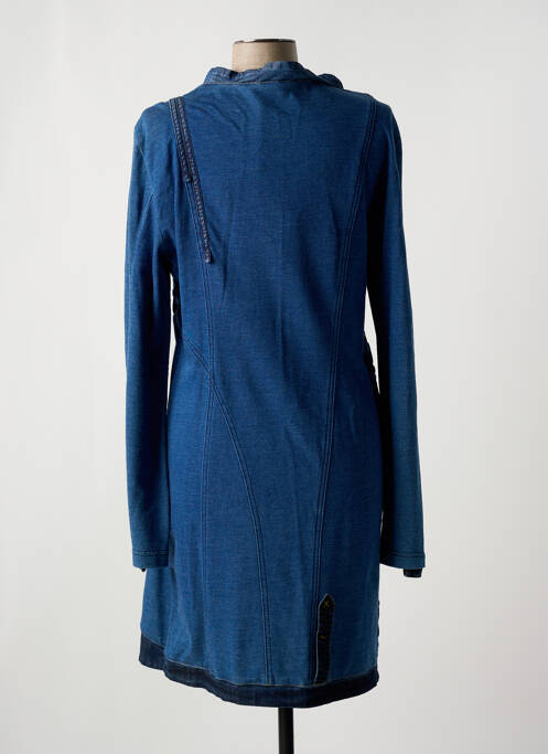 Robe mi-longue bleu ELISA CAVALETTI pour femme