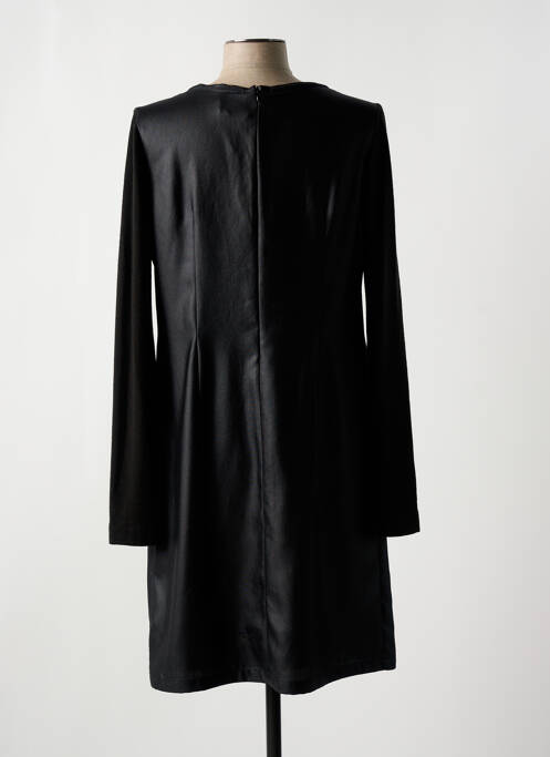 Robe mi-longue noir IKKS pour femme