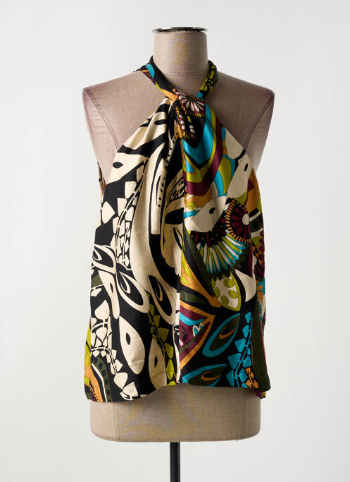 Top noir LAUREN VIDAL pour femme