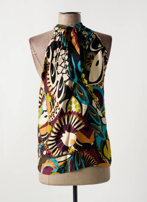 Top noir LAUREN VIDAL pour femme