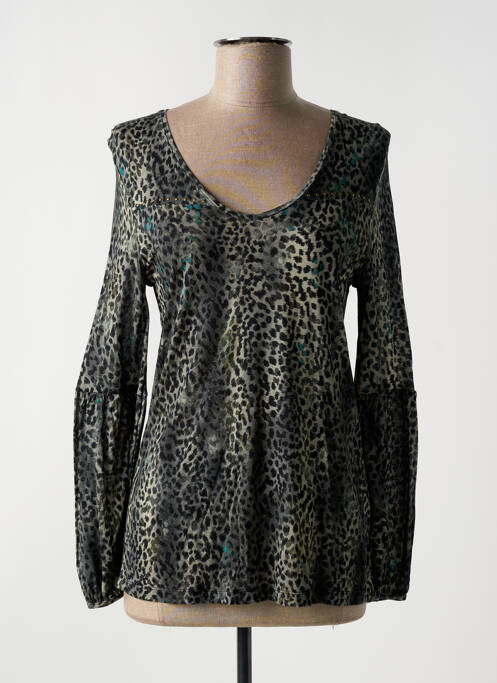 T-shirt vert ONE STEP pour femme