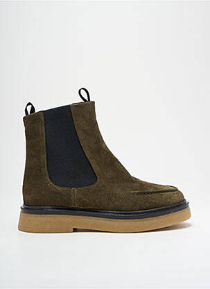 Bottines/Boots vert ANONYMOUS pour femme