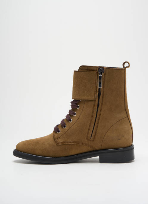 Bottines/Boots marron ANAKI pour femme