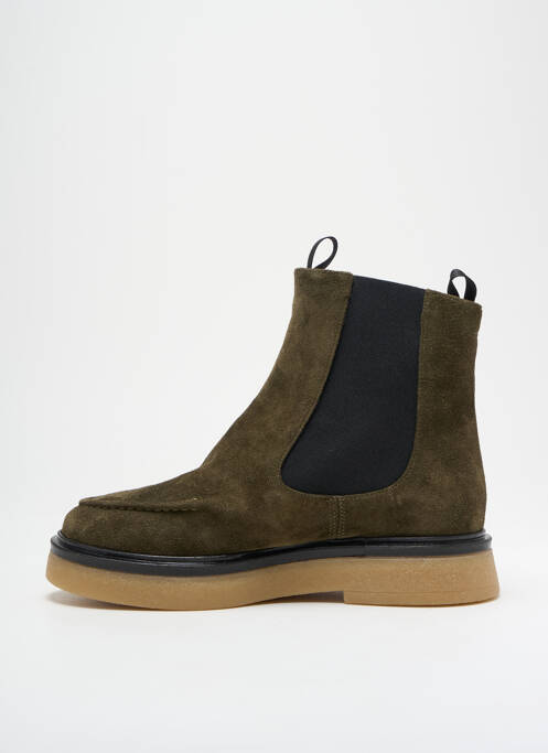 Bottines/Boots vert ANONYMOUS pour femme