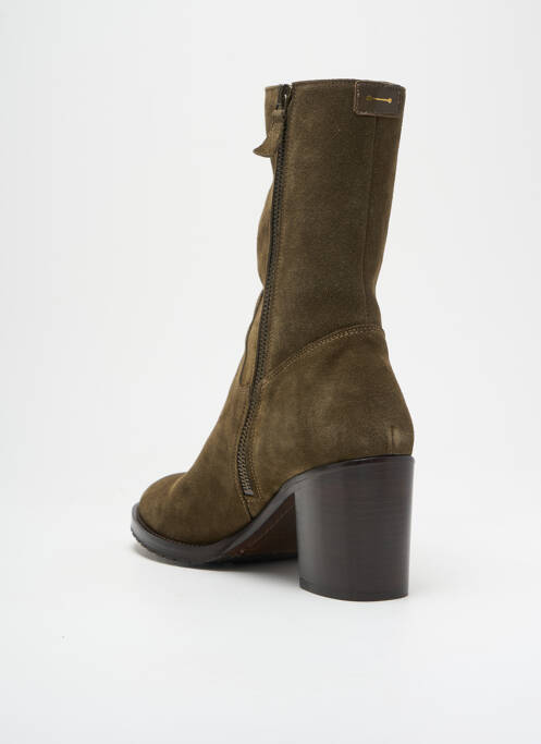 Bottines/Boots vert ANTHOLOGY pour femme