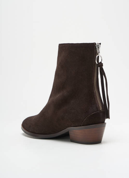 Bottines/Boots marron ANONYMOUS COPENHAGEN pour femme