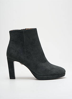 Bottines/boots nubuck talon de 7 à 9cm gris BIBI LOU femme