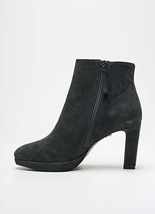 Bottines/boots nubuck talon de 7 à 9cm gris BIBI LOU femme