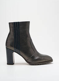 Bottines/boots matière lisse talon de 7 à 9cm argent CHIE MIHARA femme