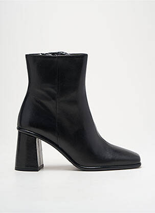 Bottines/boots matière lisse talon de 4 à 6cm noir BILLIBI femme