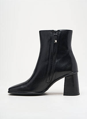 Bottines/boots matière lisse talon de 4 à 6cm noir BILLIBI femme