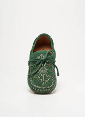 Chaussures bâteau vert LOLA CRUZ pour femme seconde vue