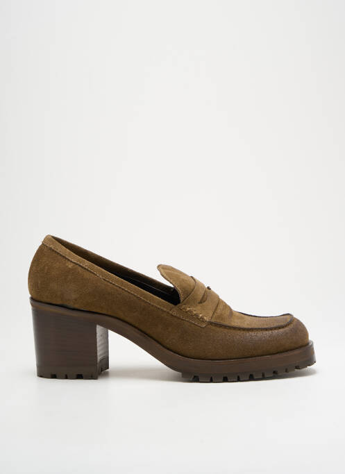 Mocassins vert NIMAL pour femme