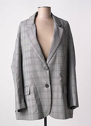 Blazer fausses poches gris PHISIQUE DU ROLE femme