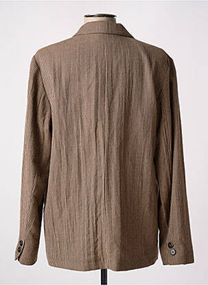 Blazer poches marron POMANDERE femme