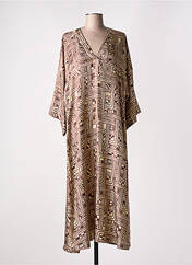 Robe longue marron MOMONI pour femme seconde vue