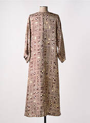 Robe longue marron MOMONI pour femme seconde vue