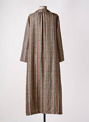 Robe longue marron MOMONI pour femme seconde vue