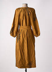 Robe longue marron SOEUR pour femme seconde vue