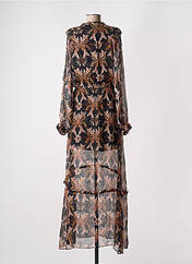 Robe longue noir BERENICE pour femme seconde vue