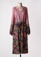 Robe longue rose STELLA FOREST pour femme seconde vue