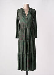 Robe longue vert SIYU pour femme seconde vue